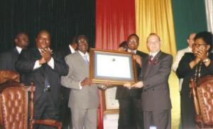 President R.Mugabe and WBTDA-web